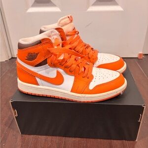 Jordan Kids Sneakers in Orange and White